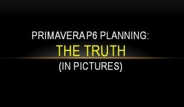 Primavera P6 Planning - the Truth in Pictures