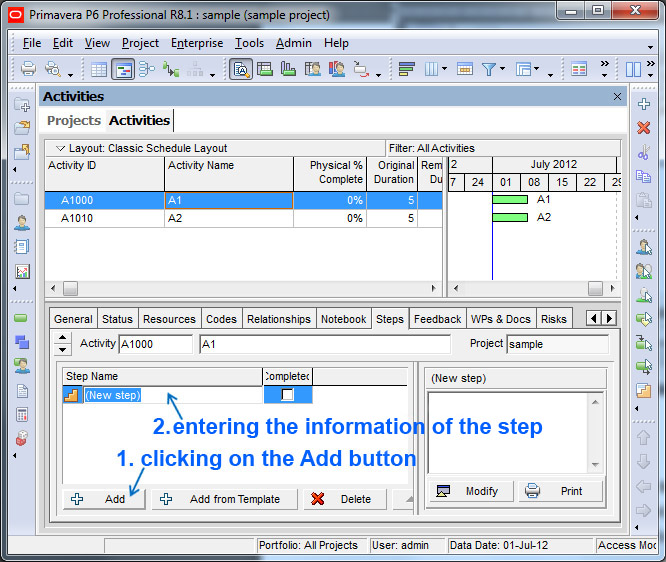 Primavera P6 Physical Percent Complete Tutorial