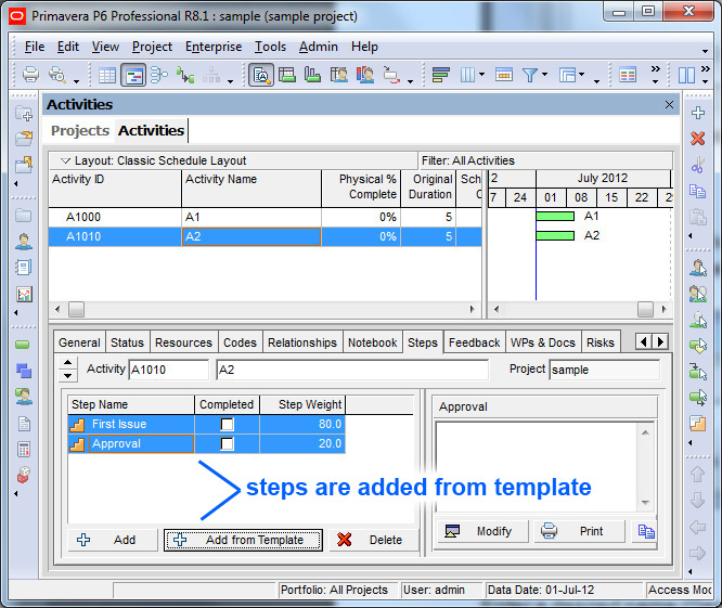 Primavera P6 Physical Percent Complete Tutorial