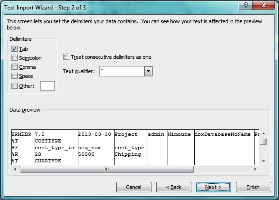 Understanding Primavera XER Files