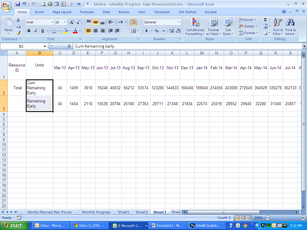 Step 3 - Copy and paste the needed data in separate sheet