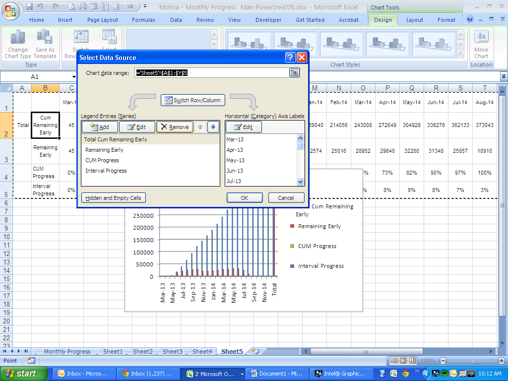 Step 6.1 - Defining the S-Curve's Resources