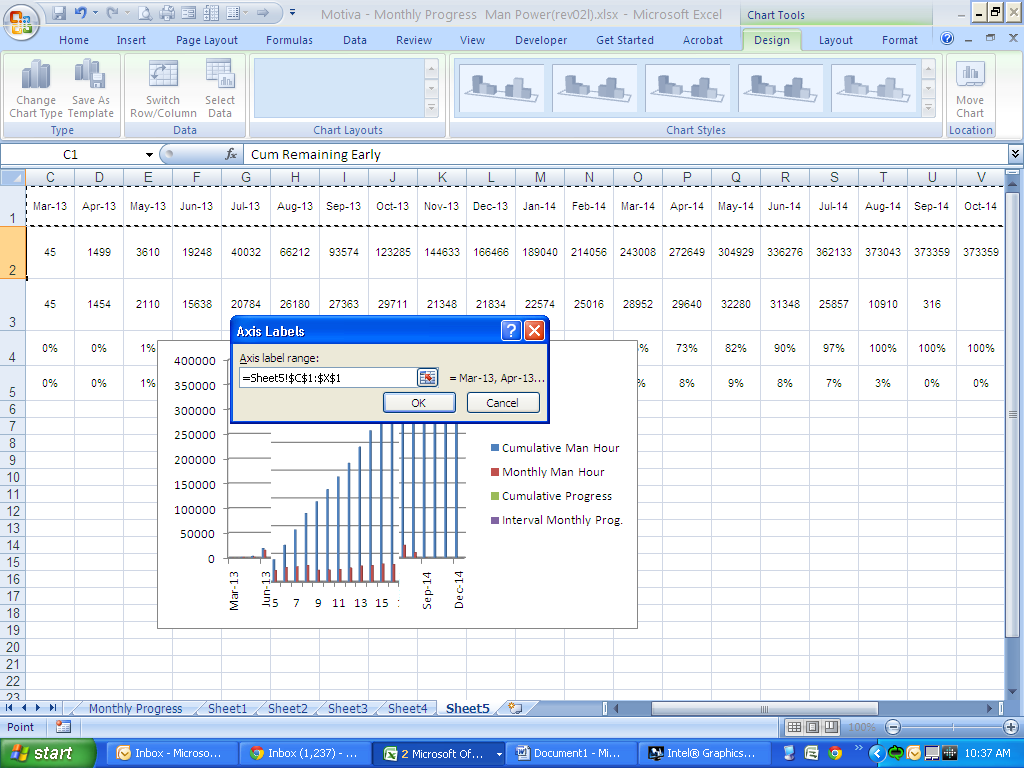 Step 6.4 - Defining the S-Curve's Resources