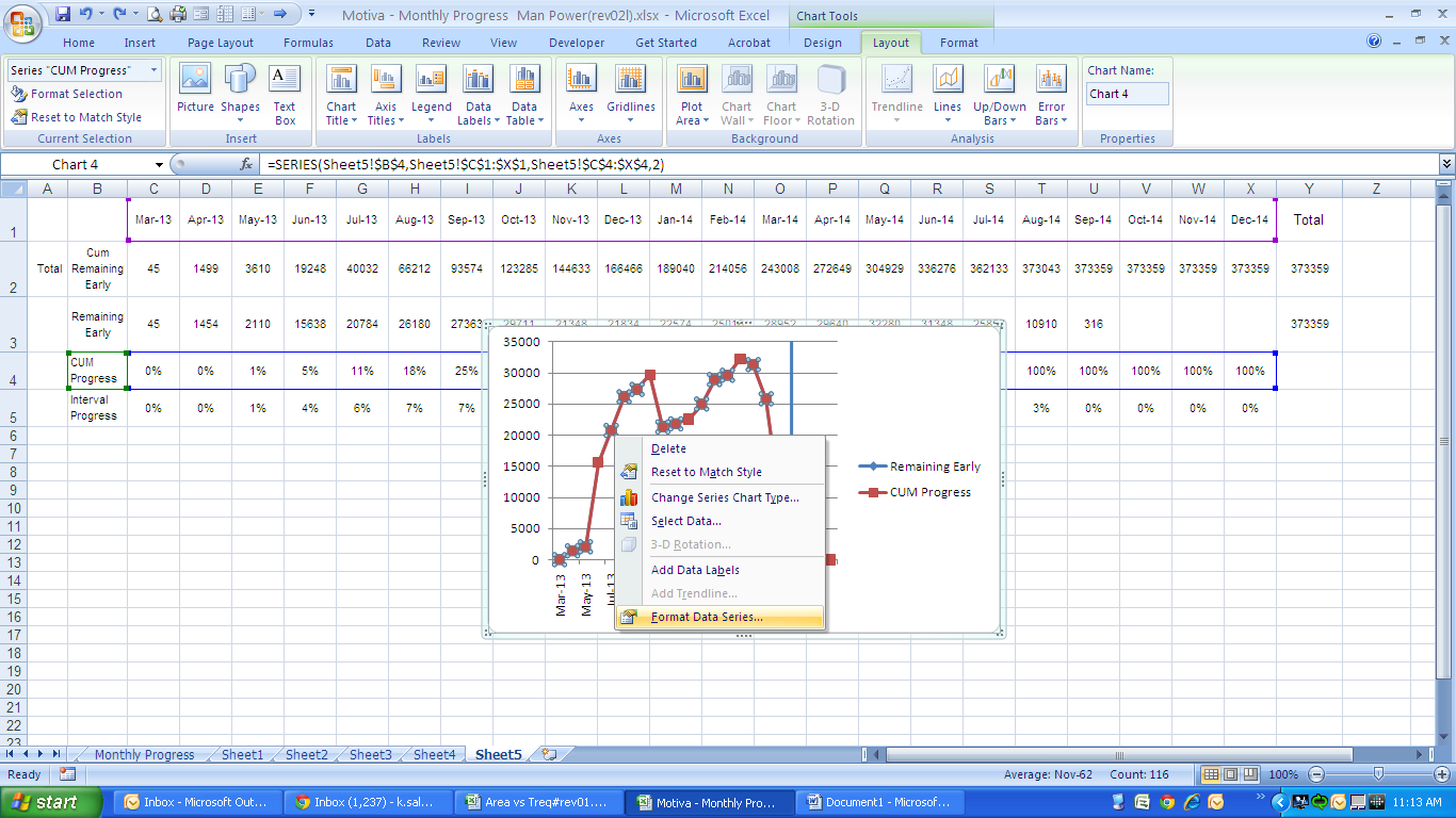 Step 7 - Select a Primary and Secondary S-Curve