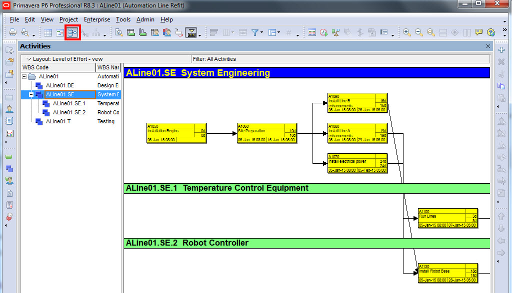 PERT Diagram