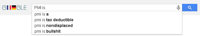 Google autocomplete PMI is