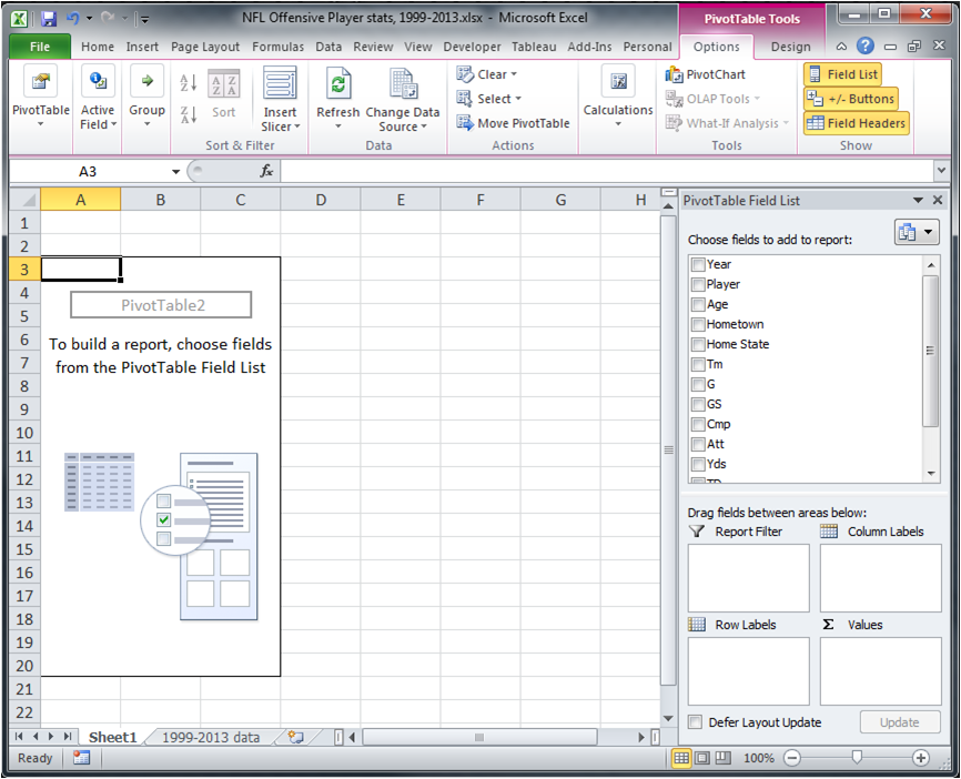 Pivot Chart in Excel