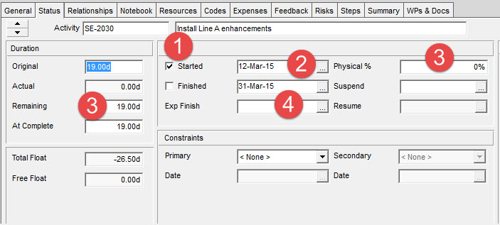 Use Expected Finish in Primavera P6 to Speed Updates