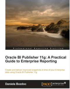 Oracle BI Publisher 11g book