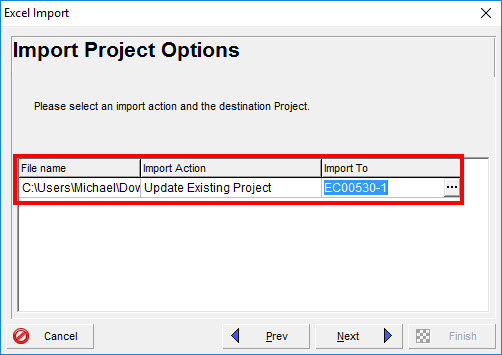 translated data import options