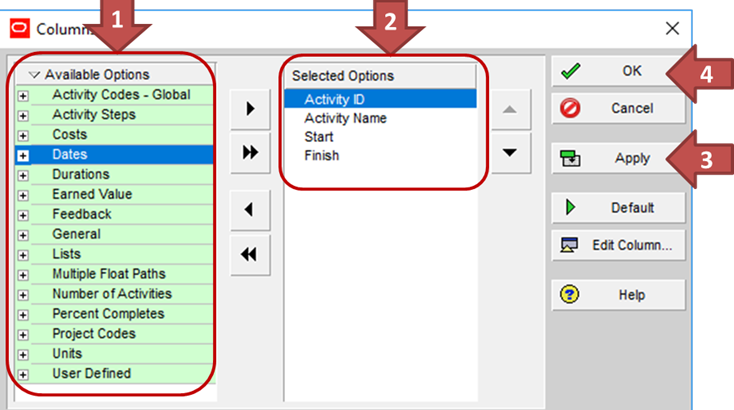 How To Create a Predecessors Report in Primavera P6