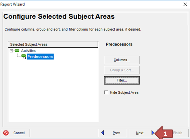 How To Create a Predecessors Report in Primavera P6