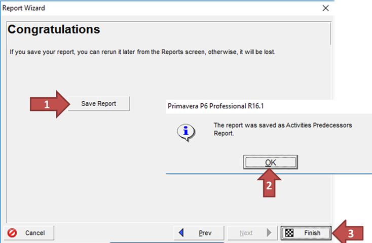 How To Create a Predecessors Report in Primavera P6