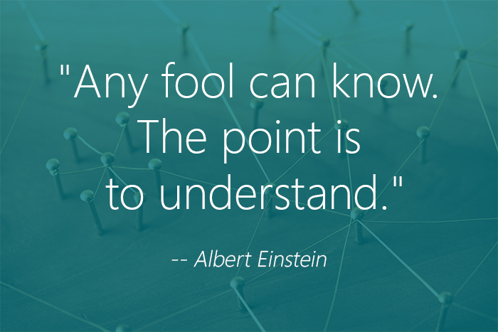 understand Einstein quote