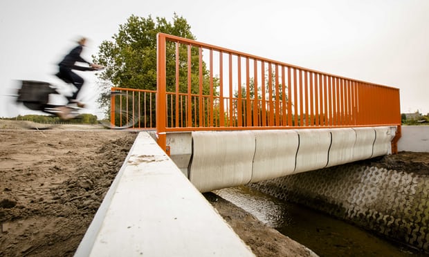 3d-printed bridge Netherlands