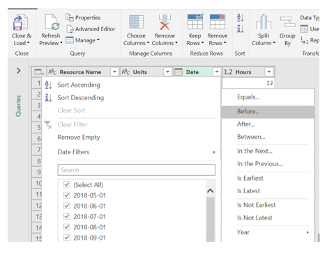 Using The Data in a Pivot Chart Step 7