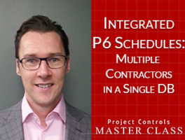 phil green integrated p6 schedules multiple contractors single db masterclass