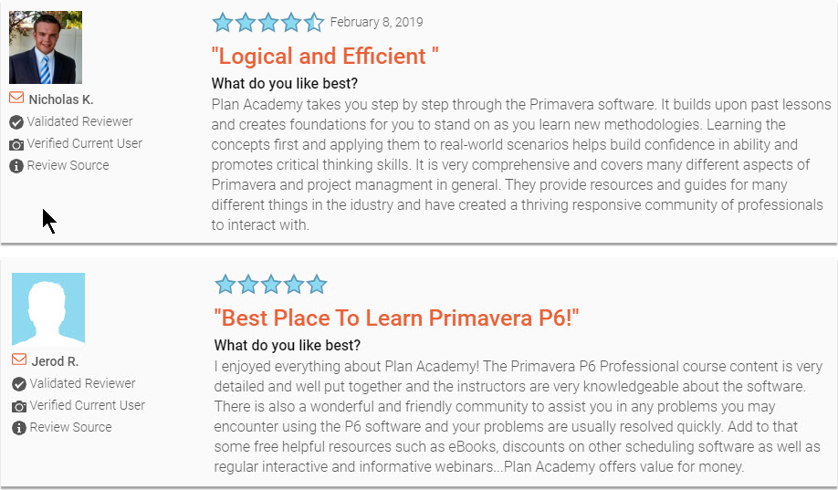 planacademy user reviews