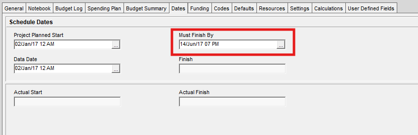 project constraints