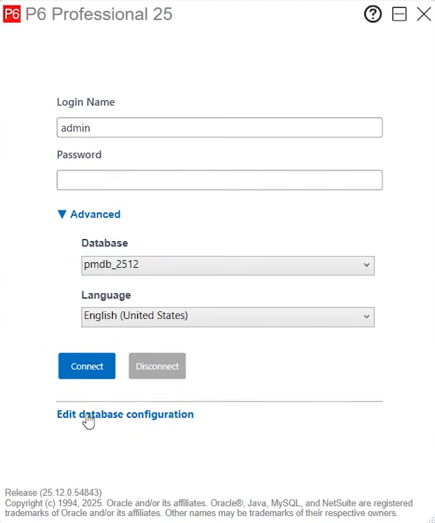 version 25.12 sql logging